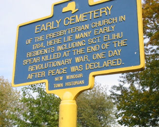 cemetery plaque